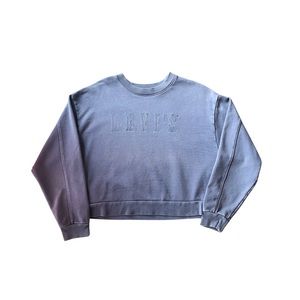 LEVIS Vintage Embroidered Cropped Sweater